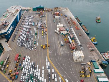 Más de 300 mil autos nuevos entraron a Chile por el puerto de San Antonio en 2021