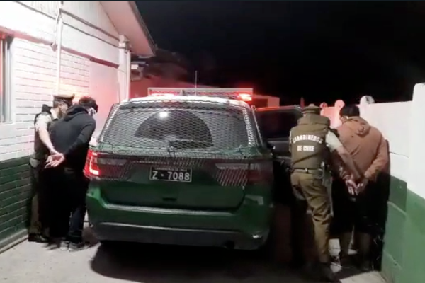 Capturan a dos delincuentes que protagonizaron el robo de vehículos en la comuna de Buin