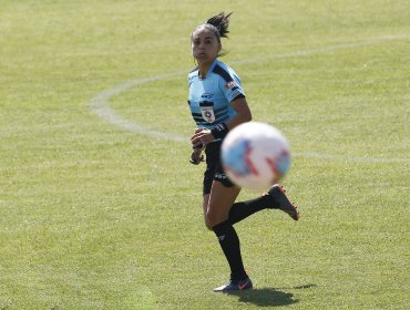 María Belén Carvajal será la primera árbitra en la historia en dirigir un partido del Campeonato Nacional
