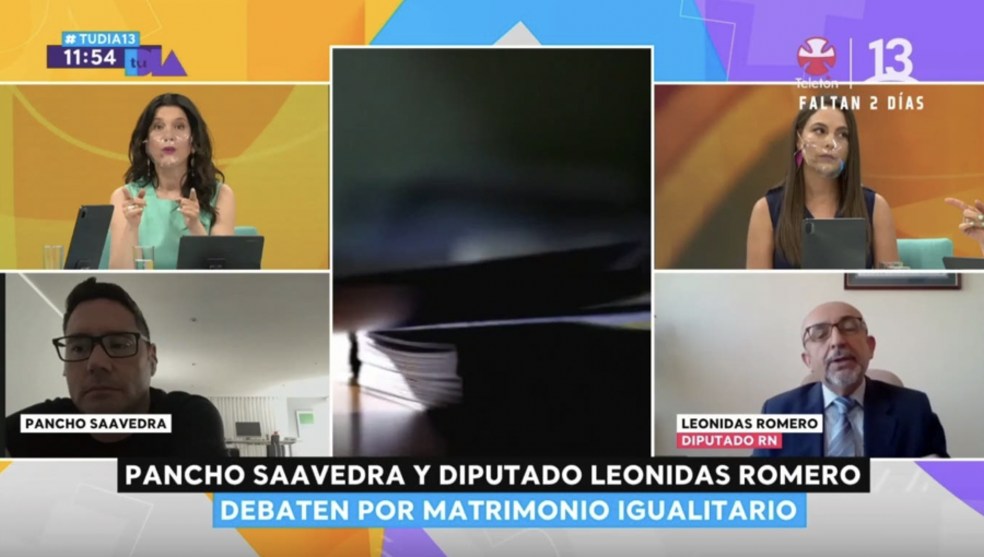 Francisco Saavedra y tenso cruce con diputado Leonidas Romero por matrimonio igualitario: “Yo no se lo voy a aguantar”