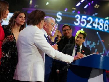 Teletón 2021 superó la meta recaudando más de 35 mil millones de pesos