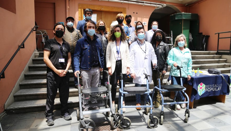 Hospital Van Buren de Valparaíso recibió nuevos "burritos" para sus pacientes de hospitalización domiciliaria