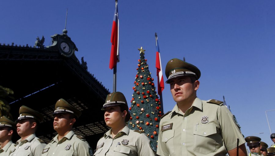 “Navidad Segura”: Carabineros destina cerca de 1.200 efectivos a nivel nacional