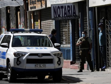 Asesinan a balazos en pleno centro financiero de Valparaíso a hombre de 40 años