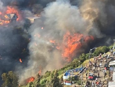 Municipio cifra en más de 100 las viviendas quemadas por voraz incendio en Castro: un centenar de personas han sido evacuadas