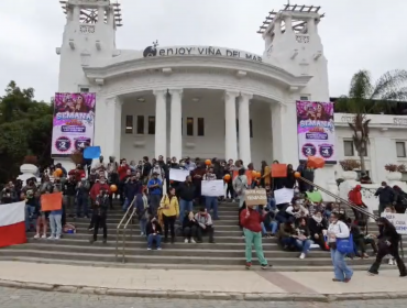 Trabajadores del Casino de Viña del Mar iniciaron una huelga legal tras rechazo a última propuesta de Enjoy