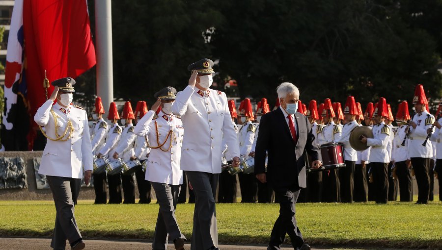 Presidente Piñera encabezó ceremonia de graduación de la promoción de Oficiales 2018 – 2021 en la Escuela Militar