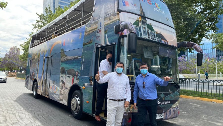 Bus turístico recorrerá las provincias de la región de Valparaíso para dar inicio a la temporada estival 2022