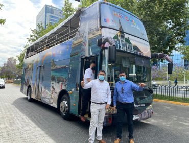 Bus turístico recorrerá las provincias de la región de Valparaíso para dar inicio a la temporada estival 2022