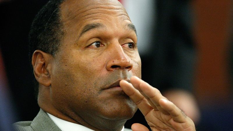 O.J. Simpson "es un hombre completamente libre" tras finalizar su régimen de libertad condicional