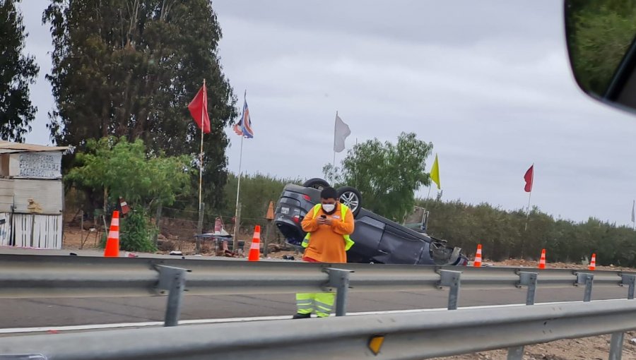 Joven madre muere tras sufrir accidente de tránsito junto a sus dos pequeñas hijas en Ovalle