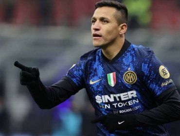 Alexis Sánchez fue titular y volvió a marcar en goleada del Inter por la Serie A