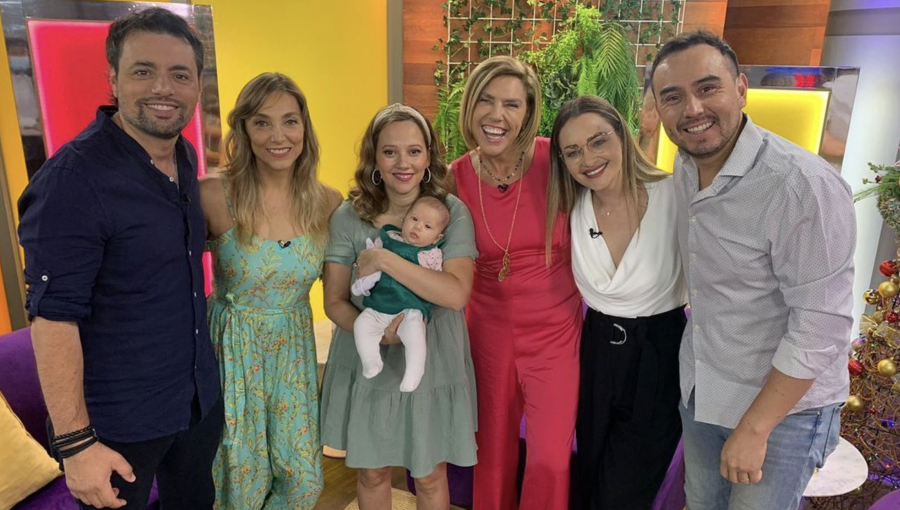 Ingrid “Peka” Parra regresó a “Más Vivi que Nunca” acompañada de su hija Emma de 2 meses