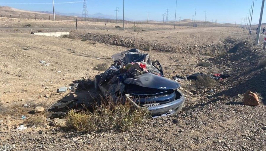 Fatal accidente de tránsito en Copiapó: Cuatro personas resultaron fallecidas