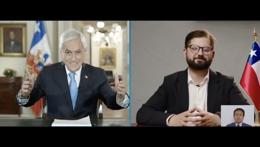 Presidente Piñera cumple importante rito republicano y llama a Gabriel Boric: "Esperamos que tenga un buen gobierno"