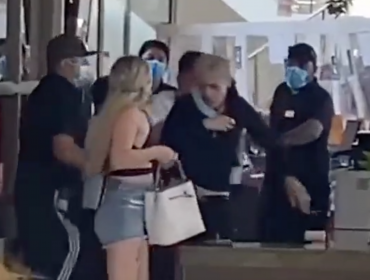Nuevo registro da cuenta de la riña que protagonizó Marcianeke en resort de Olmué