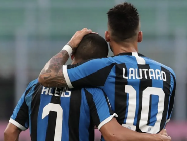DT del Inter alabó a su delantera: "Lautaro, Dzeko y Sánchez... todo empieza por ellos"