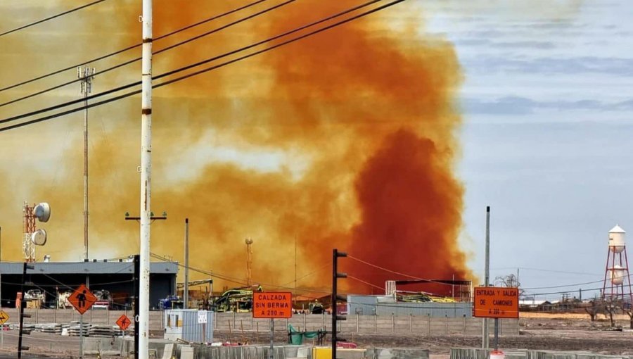 Superintendencia de Medio Ambiente inicia investigación tras emergencia química en empresa de Calama