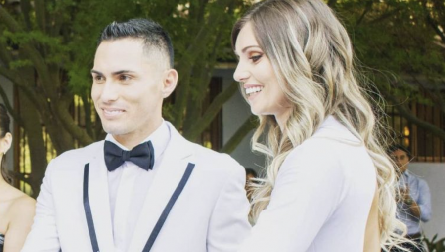Faloon Larraguibel y Jean Paul Pineda celebran dos años de matrimonio