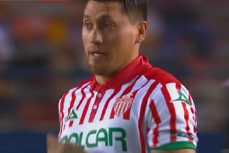 Nicolás Castillo hizo su debut con la camiseta del Necaxa en partido amistoso ante San Luis