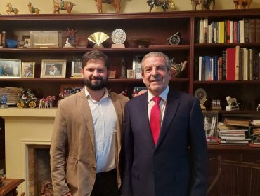 Presidente electo Gabriel Boric concretó reunión con el ex Mandatario Eduardo Frei Ruiz-Tagle