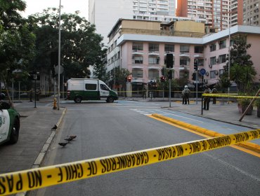 Explosión en frontis de la Dirección Nacional de Gendarmería no dejó lesionados y sólo generó daños menores