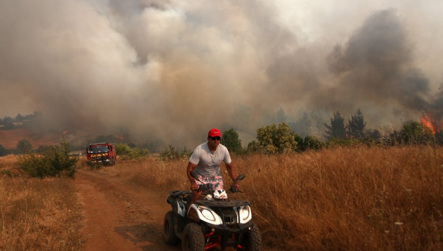 Alcalde de Quillón y rebrotes del incendio: "Queremos pensar que han sido de forma natural”