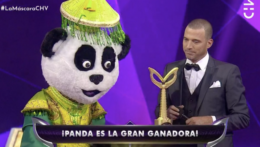 Panda debió revelar su identidad en el inicio de la tercera temporada de “¿Quién es la Máscara?”