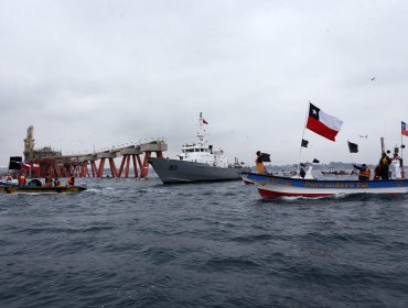ENAP alcanza acuerdo con pescadores de Quintero y se puso fin a la toma de la bahía