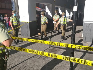 Hombre recibió impacto de bala en su cabeza en pleno centro de Concepción: afectado se encuentra grave