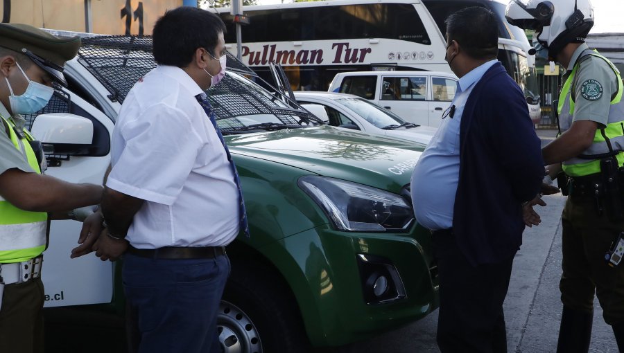 Narcotest arrojan "positivo" en dos conductores de buses del terminal sur de Santiago: ambos consumieron cocaína