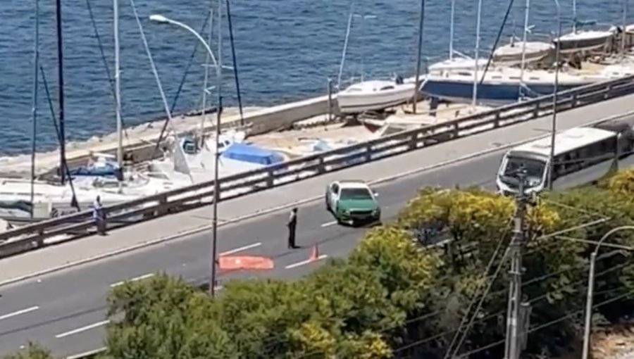Hombre muere tras ser atropellado en la Av. España: se trata del primer deceso del año por accidente de tránsito en la región de Valparaíso
