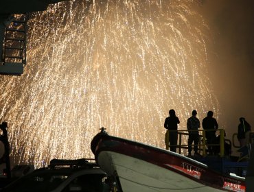 Más de medio millón de personas recibió el 2022 disfrutando el show de fuegos artificiales en Valparaíso y Viña del Mar