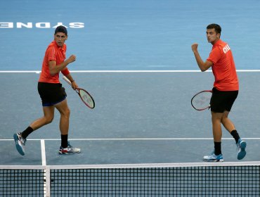 Chile se impuso en el dobles y le ganó la serie a Serbia en la ATP Cup