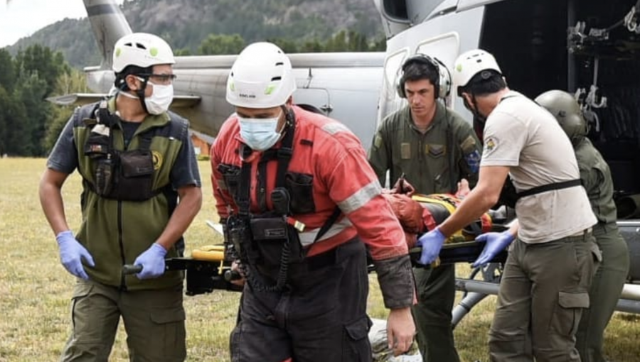 Confirman que hubo dos fallecidos en accidente de montañistas en el volcán Lanín