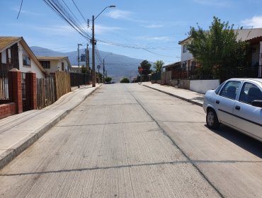 30 kilómetros de calles, pasajes y veredas pavimentará el Minvu este 2022 en la región de Valparaíso