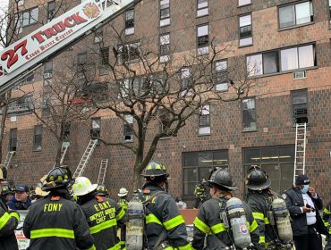 Al menos 19 muertos, entre ellos 9 menores, en el incendio más mortífero que sufre Nueva York en 30 años 9 enero 2022