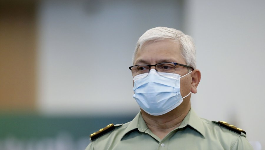 General director de Carabineros, Ricardo Yáñez, está contagiado con Covid-19