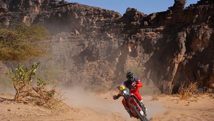 Pablo Quintanilla se mantiene en el segundo lugar a una etapa del termino del Rally Dakar