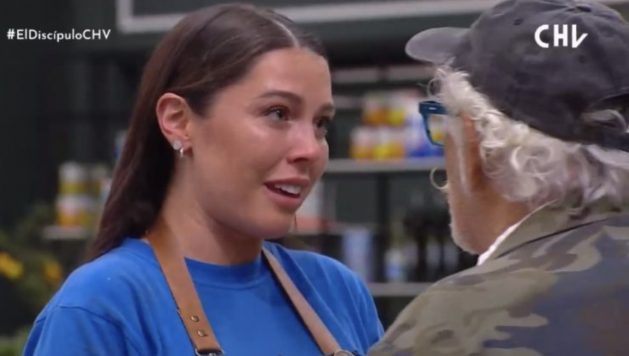 Daniela Aránguiz se quebró en “El Discípulo del Chef” al disculparse con Ennio Carota