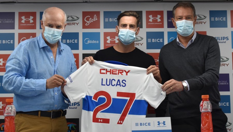 Lucas Melano fue presentado como nuevo refuerzo de la Universidad Católica para el 2022