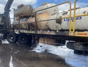 Reportan explosión al interior de centro de acopio de una empresa de gas en Maipú