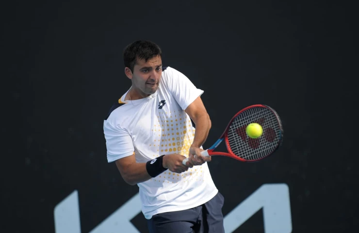 Tomás Barrios se despidió en primera ronda del Australian Open tras caer ante Taro Daniel