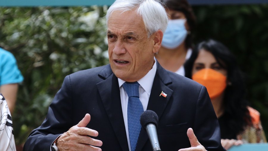 Presidente Piñera calificó como "una muy mala señal" la eventual aprobación del proyecto de indulto en el Senado