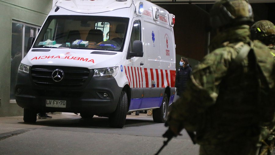 Hombre recibió impacto de la bala en la cabeza en ruta R-340 de Collipulli