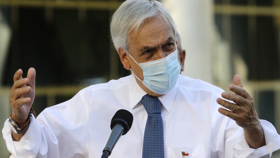 Presidente Sebastián Piñera: "Vamos a ser golpeados por esta ola, pero la vamos a resistir bien"