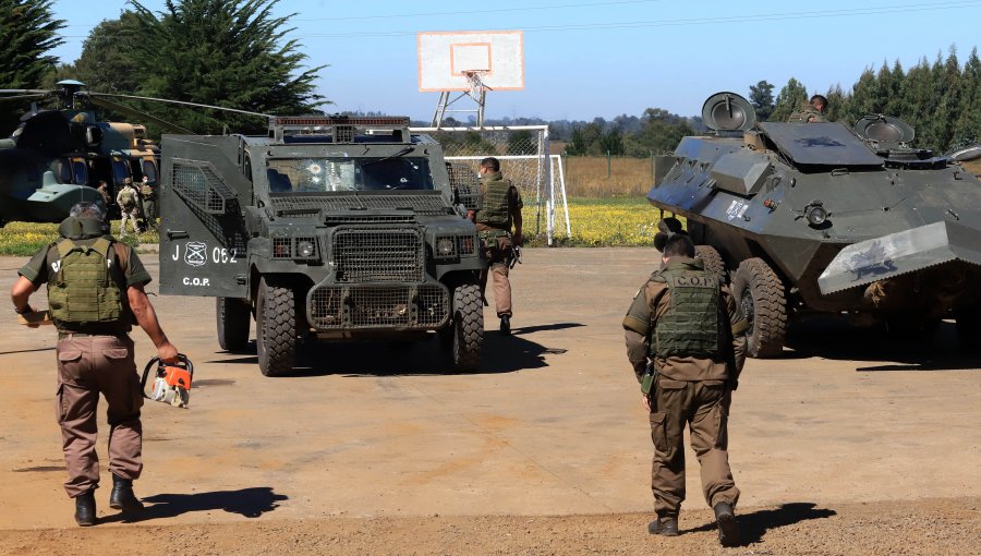 Carabineros inicia pesquisa por doble homicidio con arma de fuego en Carahue