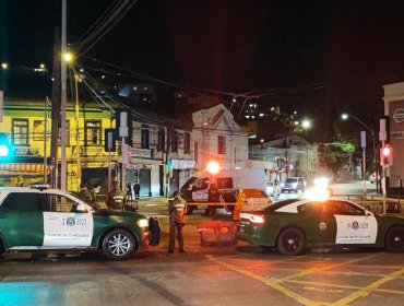 Inseguridad total: Balaceras se toman la noche en Valparaíso y Viña del Mar dejando como saldo un muerto