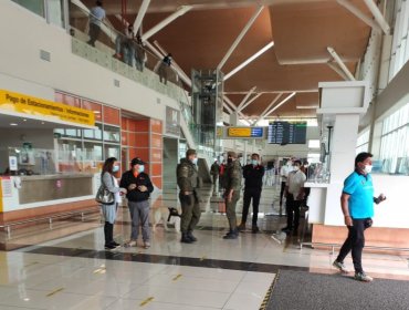 Falsa alarma de bomba en aeropuerto de Calama movilizó al Gope de Carabineros