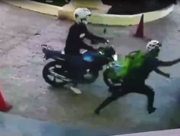 Hombre fue baleado tras resistirse a robo de delincuentes a bordo de motocicleta en Reñaca